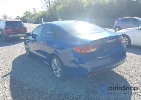 2015 Chrysler 200 S from USA, damaged, VIN 1C3CCCDG4FN678523